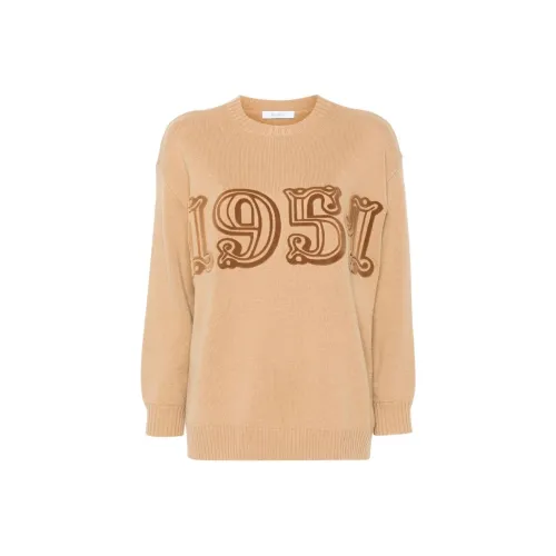 MaxMara Свитер Женский Светло-Коричневый