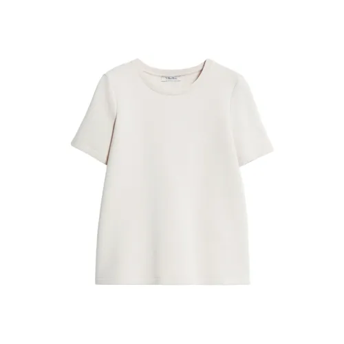 'S MAX MARA T Рубашка Женская Айвори Белый