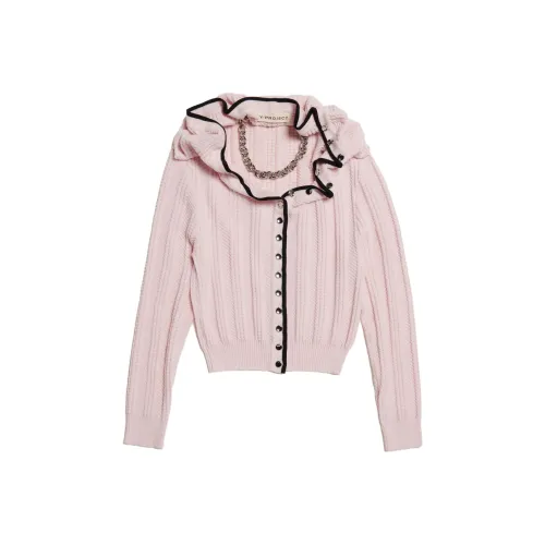 Y/Project Розовые Женские Свитеры