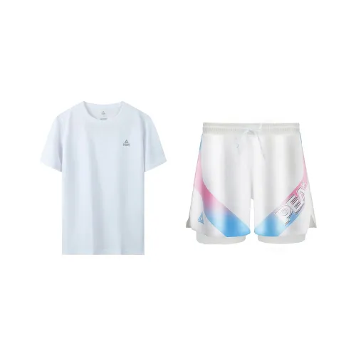 PEAK Фитнес Комплект Унисекс Двухкомпонентный Комплект Белый