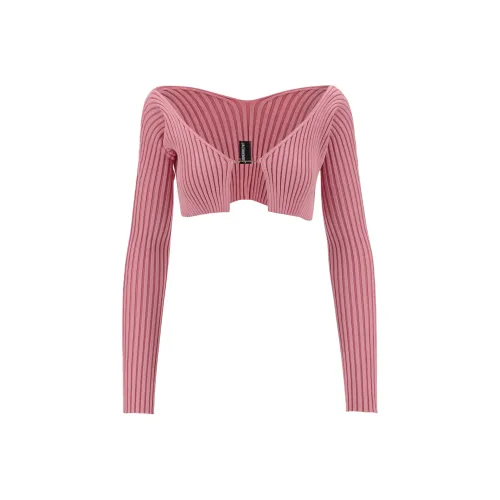 Jacquemus Розовые Женские Свитеры