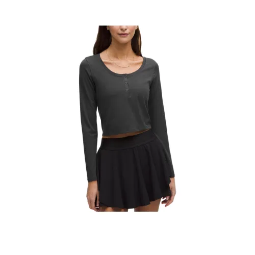 lululemon Rulu T Рубашка Женская Графитовый Серый