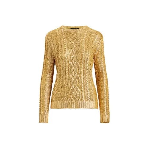 Polo Ralph Lauren SS21 Свитер Женский Золотой