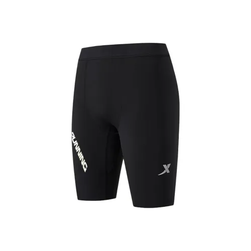 XTEP Глубокий Черный Мужские Спортивные Шорты