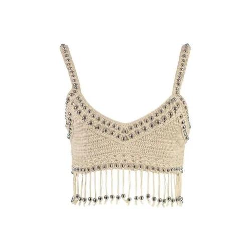 Paco Rabanne Экрю Женские Топы