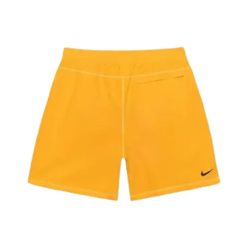 Nike x Stüssy SS24 Повседневные шорты Унисекс Желтый