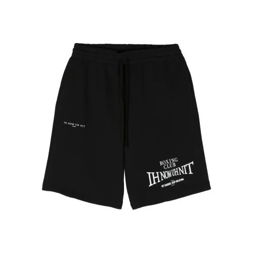 IH NOM UH NIT Черные Мужские Спортивные Шорты
