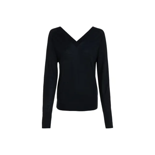 CALVIN KLEIN Свитер Европейская версия Женские Черный