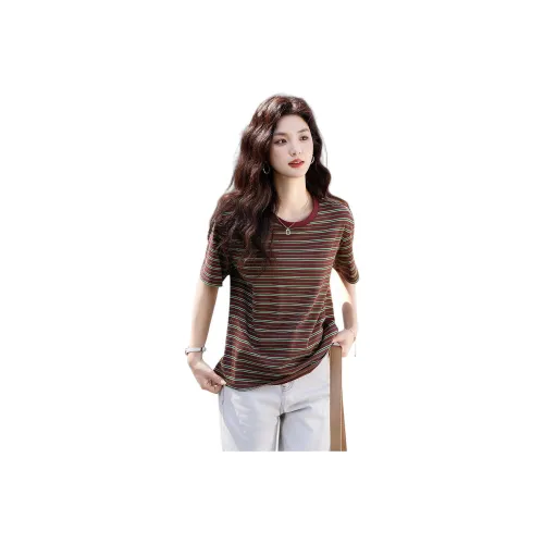 Dme Темно-красные Женские Футболки