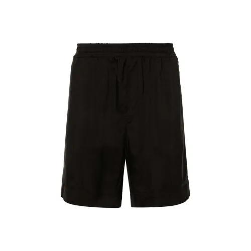 MSGM Черные Мужские Спортивные Шорты