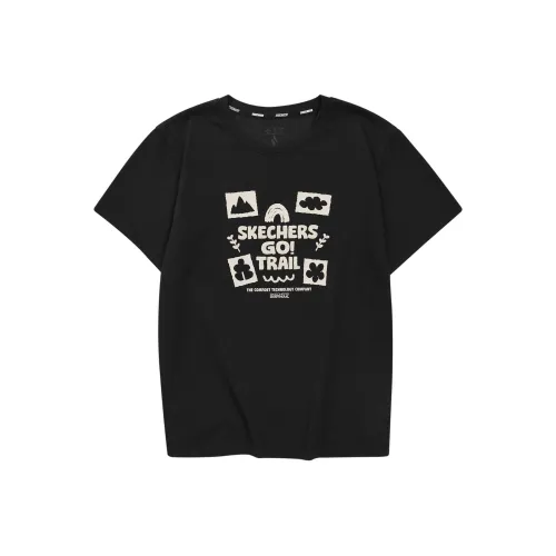 Skechers Wilderness Outdoor Collection Sorona T Рубашка Женская Угольно-черная