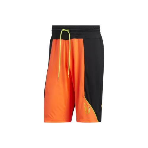 Adidas AEROREADY Спортивные шорты Мужские Оранжевый Черный