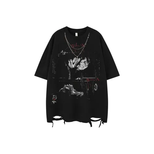 BEAR UNION T-рубашка Женская Черная