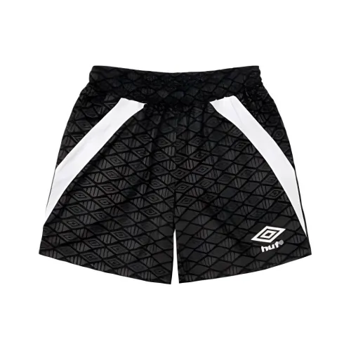 Umbro HUF Co Фирменные черные унисекс спортивные шорты