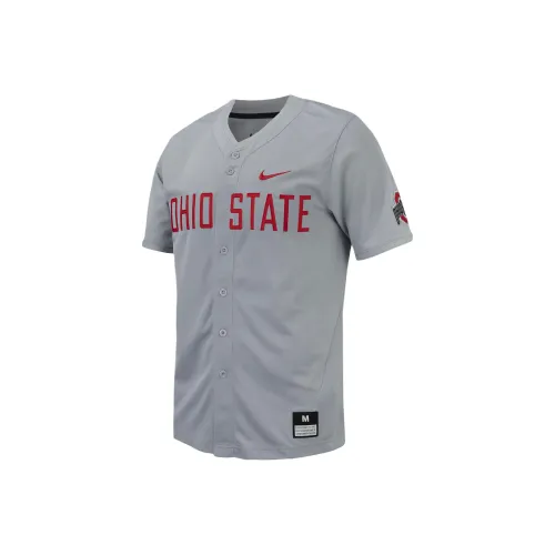 nike Ohio State Футбол Джерси Мужской Волчий серый