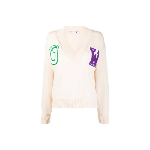 Off Белый SS21 Бежевый Женские Свитеры