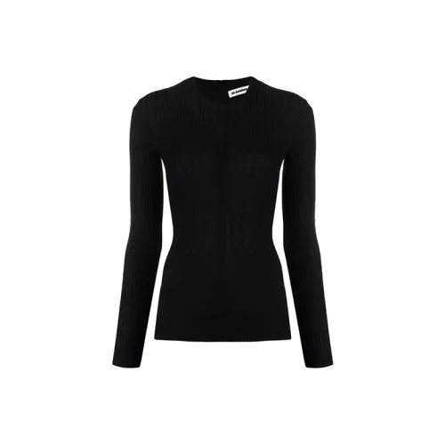 JIL SANDER Черные Женские Свитеры