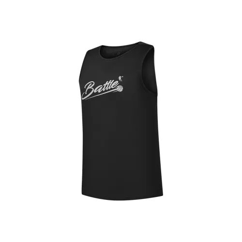 QIAODAN Баскетбольная Джерси Мужская Черная