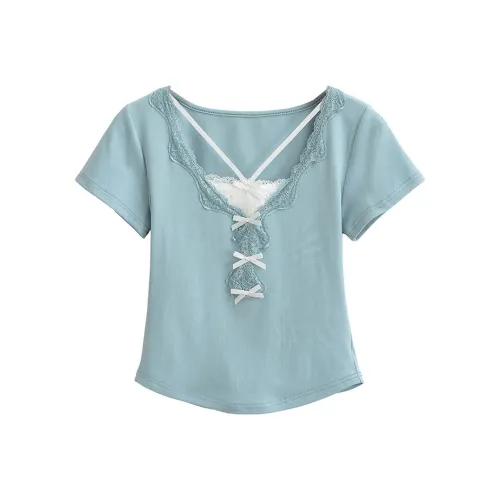 GTLA Синие Женские Футболки