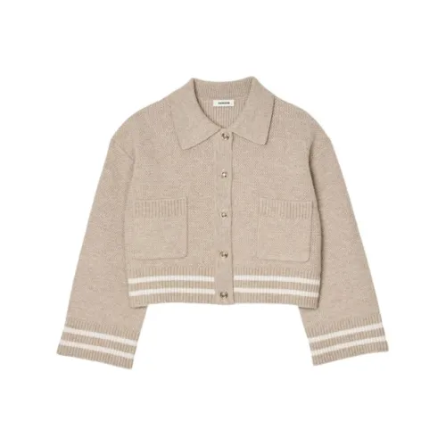 Sandro Свитер Женский Бежевый Желтый