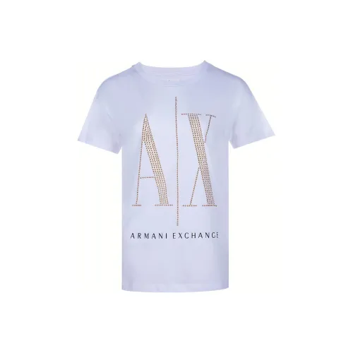 ARMANI EXCHANGE Белые Женские Футболки