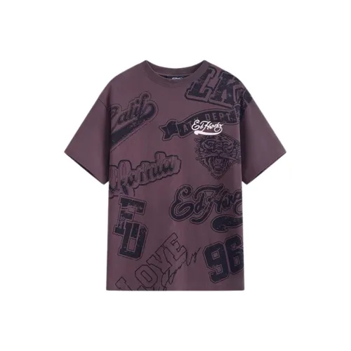 Ed Hardy T-рубашка Женская Iced Mocha Brown