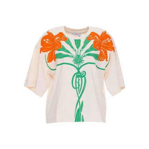 JW Anderson Бежевые Женские Рубашки T