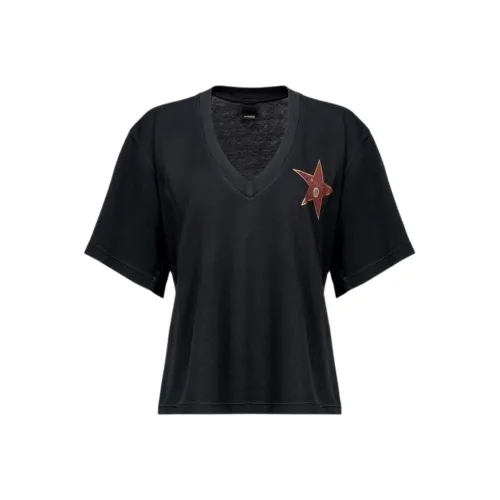 PINKO Черные Женские Футболки