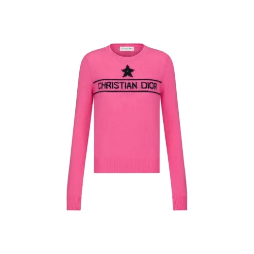 DIOR Розовые Женские Свитеры