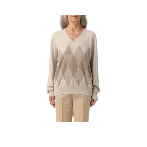 BALLANTYNE Свитер Женский Бежевый