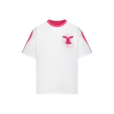 Белый & Розово-красный