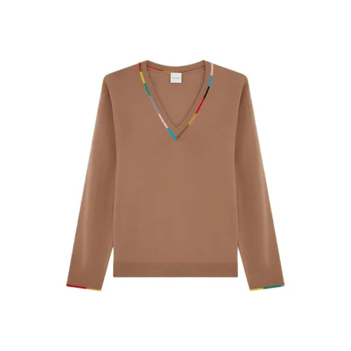 Paul Smith Светло-коричневые Женские Свитеры