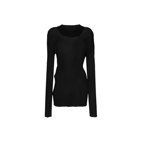 RICK OWENS Черные Женские Свитеры