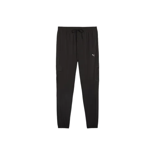 PUMA Мужские Повседневные Брюки Черные