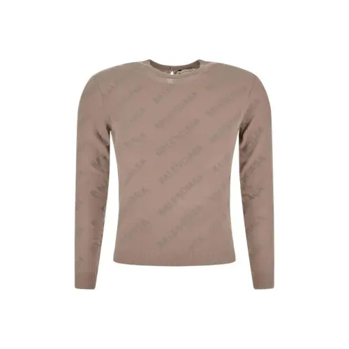 BALENCIAGA Светло-янтарные Женские Свитеры