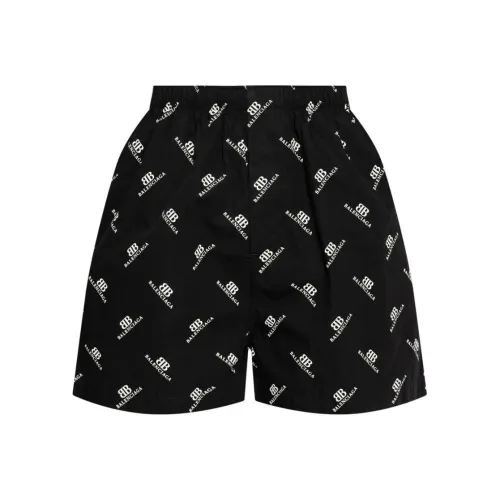 Balenciaga Черные Мужские Повседневные Шорты