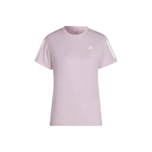 Adidas OTR Бег Т-Рубашка Женская Розовая