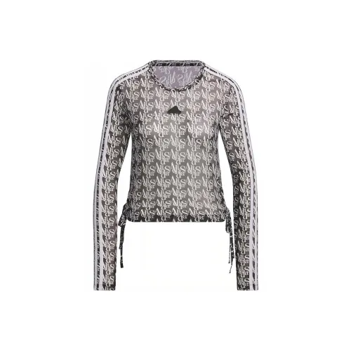 Adidas Черные Женские Футболки