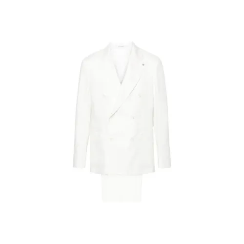 Tagliatore SS24 Бизнес-костюм Мужской Белый