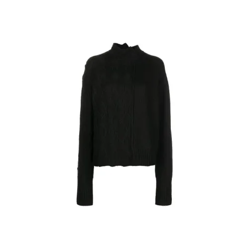 Yohji Yamamoto Черные Женские Свитера