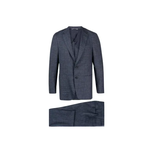 Canali Бизнес-костюм мужской морской синий