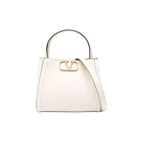 Valentino Сумка из коровьей кожи Маленькая Женская Экрю