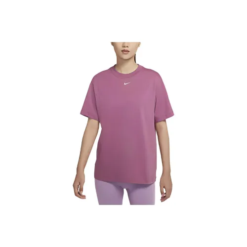 nike Sportswear Essentials series T-Shirt Женская Розовая