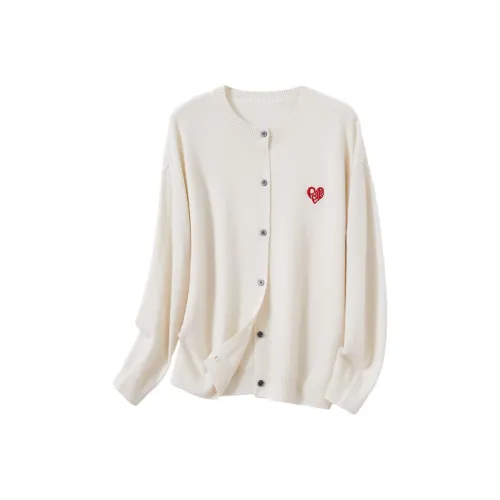 Vidolas Свитер Женский Прозрачный Белый