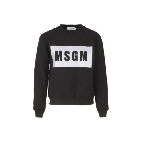 MSGM Черные Женские Свитеры