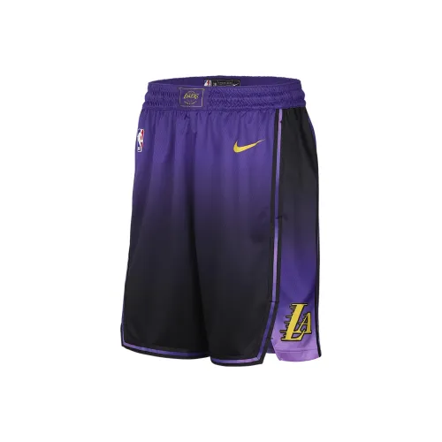 Nike x NBA Los Angeles Lakers Спортивные шорты Мужские Черные