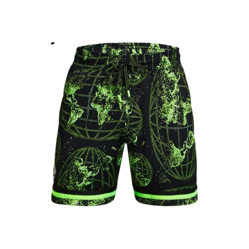 Under Armour Curry Черные Мужские Спортивные Шорты
