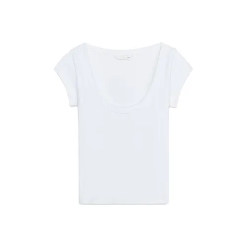 ZARA Белые Женские Футболки
