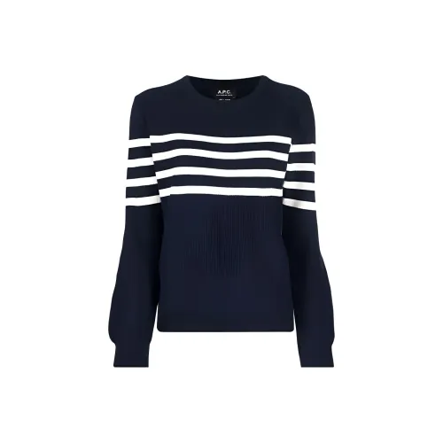 A.P.C SS22 Свитер Женский Синий