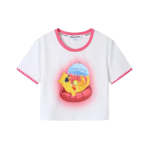 ANDREA MARTIN Женские футболки с коротким рукавом